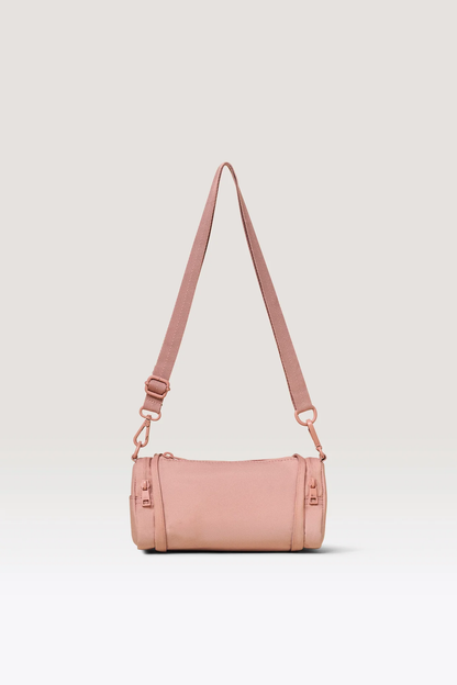 Crossbody Bag Recycled Polyester Expandable Mini Cylinder Crossbody Bag
