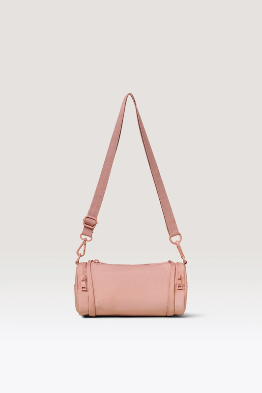 Crossbody Bag Recycled Polyester Expandable Mini Cylinder Crossbody Bag