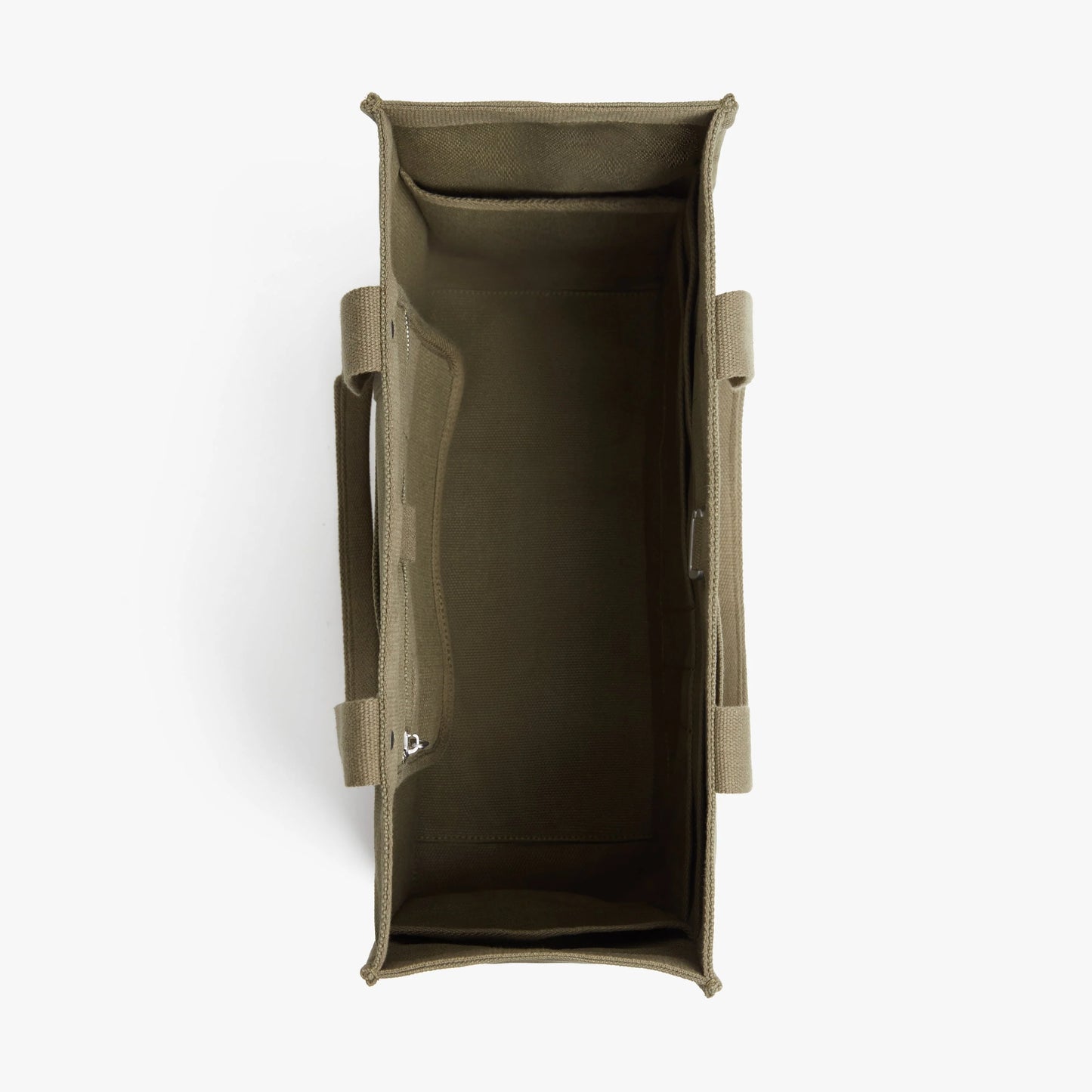 14.9L Minimal Canvas Large Structured Tote Bag