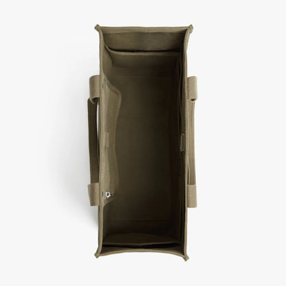 14.9L Minimal Canvas Large Structured Tote Bag