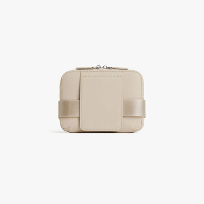 Crossbody Bag Water Scratch Resistant Faux Leather Multi-Wear Convertible Belt Crossbody Bag