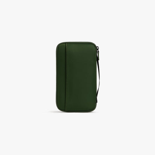 Travel Wallet Water Scratch Resistant Nylon Faux Leather Document Storage Wallet